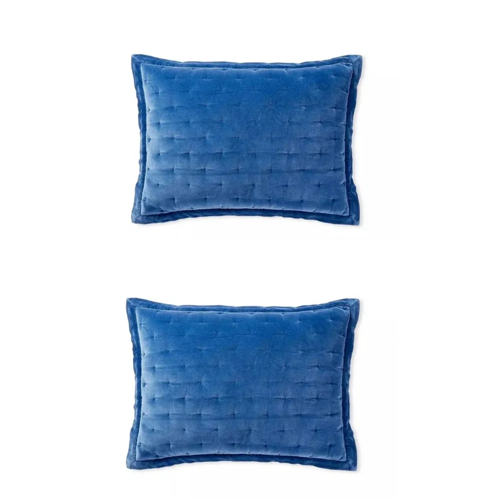 Serena & Lily Delwood King Shams, French blue - Picture 2 of 4